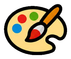 Artist palette icon