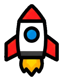 Rocket ship icon